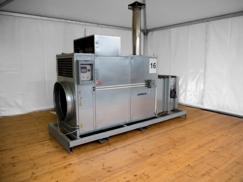 Noleggio impianti di riscaldamento per tendostrutture - IDEAstand