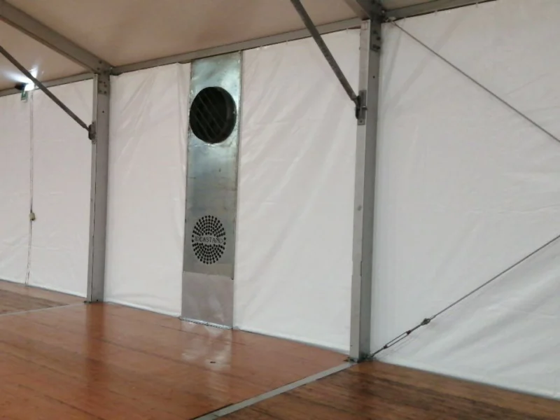 impianti di riscaldamento per tendostrutture - IDEAstand