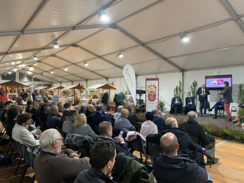 Noleggio tendostrutture bifalda per congressi - IDEAstand