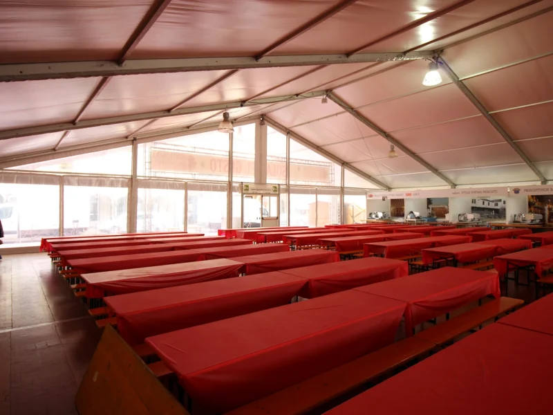 Noleggio tendostrutture per feste e sagre - IDEAstand