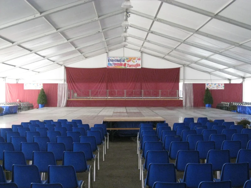 Noleggio tendostrutture per sagre - IDEAstand