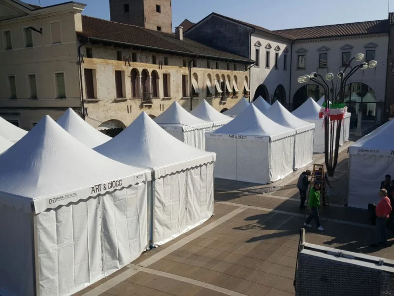 Noleggio Tensostrutture per fiere - IDEAstand