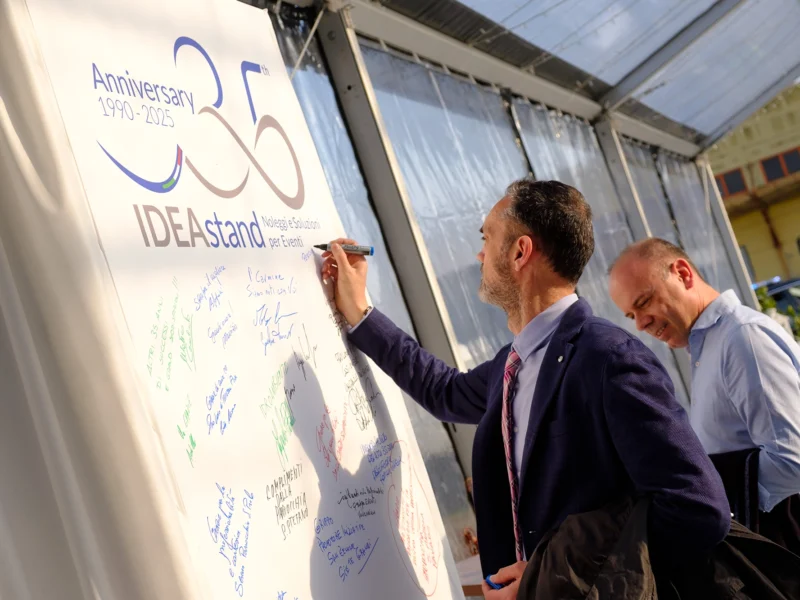 IDEAstand allestimento Evento IDEAstand 35 anni